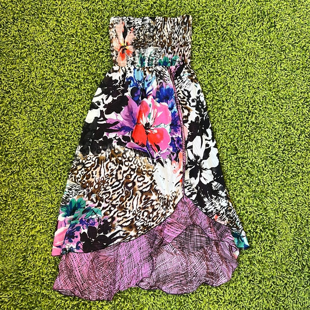 Lapis bohemian style dress